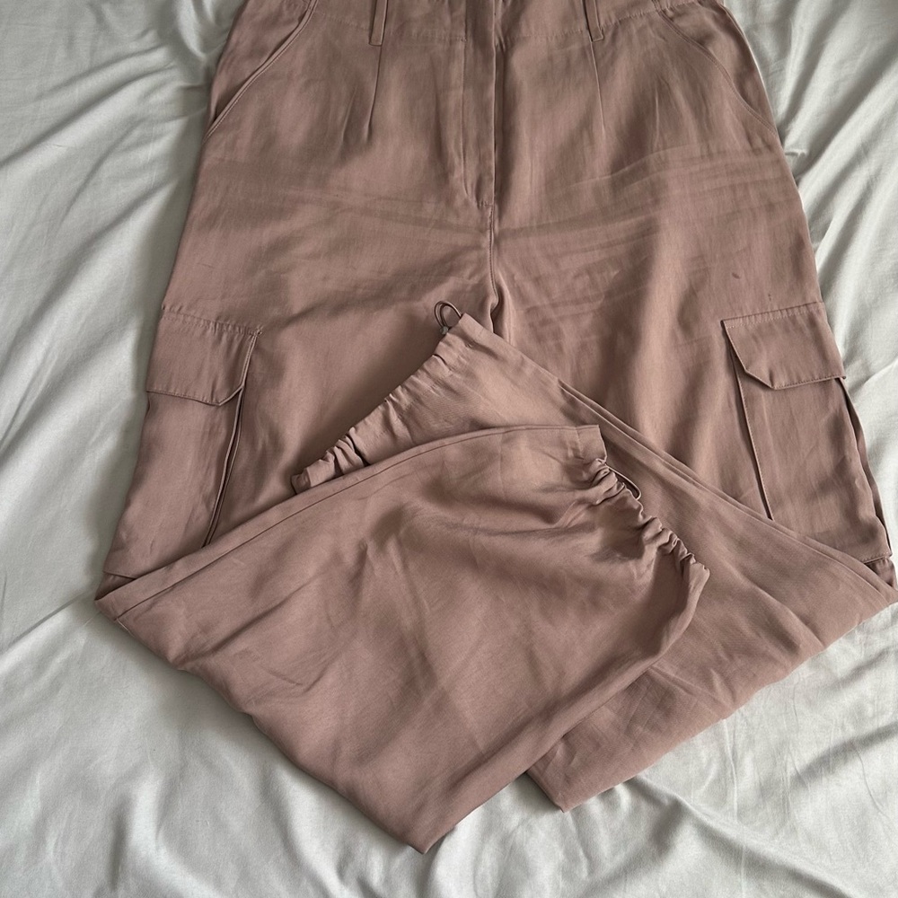 Dynamite Taupe Track Pants